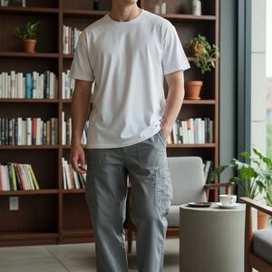 Carhartt Men's Gray Cargo Pants